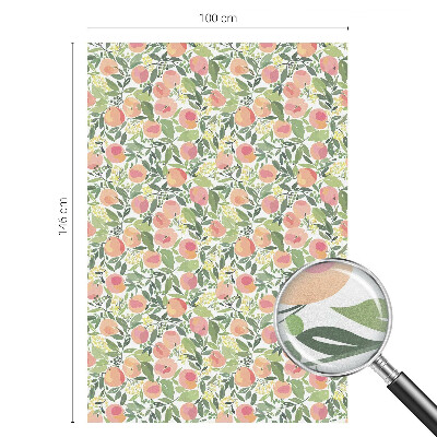 Dekorativní mléčná fólie na sklo Ovocný vzor