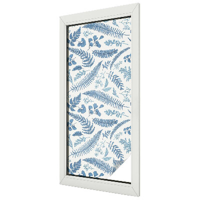 Zatmavovací fólie na okna Botanický vzor