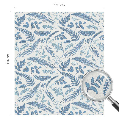 Zatmavovací fólie na okna Botanický vzor