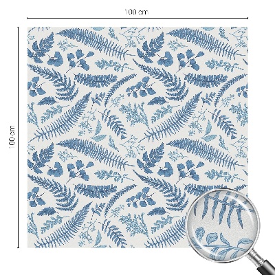 Zatmavovací fólie na okna Botanický vzor