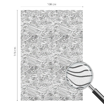 Samolepicí fólie na okna vitráž Dřevěné linky