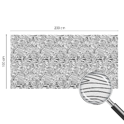 Samolepicí fólie na okna vitráž Dřevěné linky