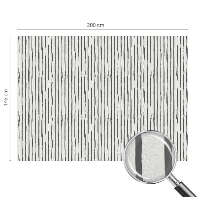 Samolepicí protisluneční fólie na okna Svislé pruhy