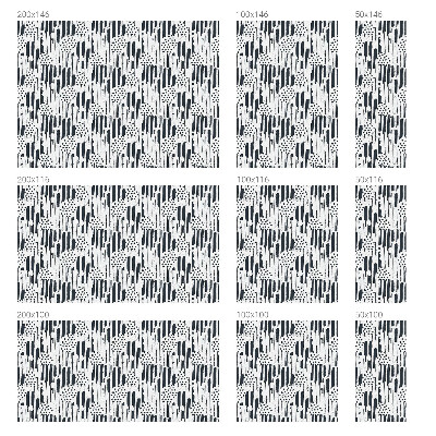 Dekorativní mléčná fólie na sklo Pruhy a tečky