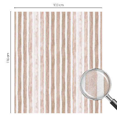 Zatmavovací fólie na okna Hnědé pásy