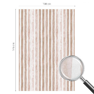 Zatmavovací fólie na okna Hnědé pásy