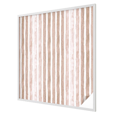 Zatmavovací fólie na okna Hnědé pásy