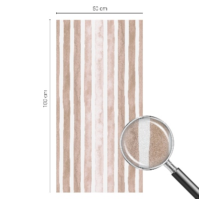 Zatmavovací fólie na okna Hnědé pásy