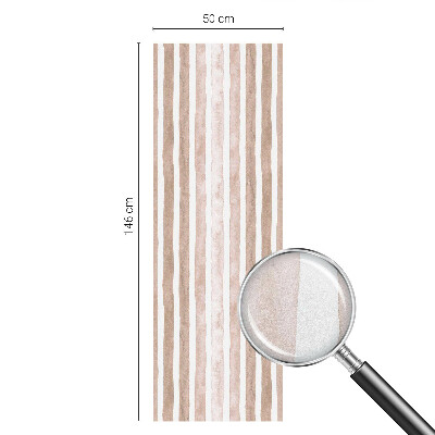 Zatmavovací fólie na okna Hnědé pásy