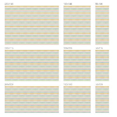 Samolepicí protisluneční fólie na okna Pastelové pruhy