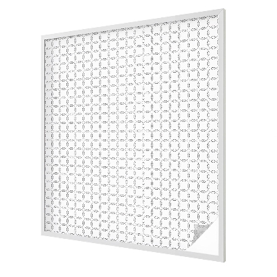 Dekorativní mléčná fólie na sklo Geometrické linie