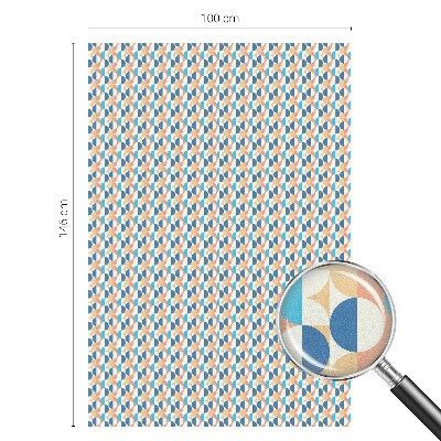 Samolepicí protisluneční fólie na okna Geometrická symetrie