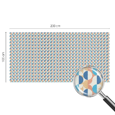 Samolepicí protisluneční fólie na okna Geometrická symetrie