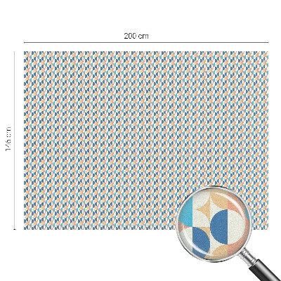 Samolepicí protisluneční fólie na okna Geometrická symetrie