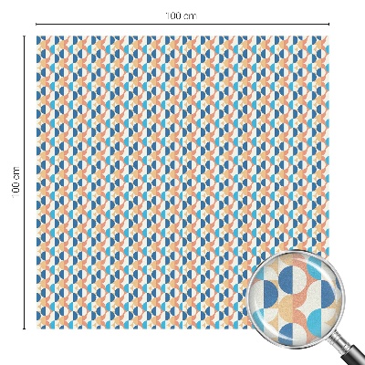 Samolepicí protisluneční fólie na okna Geometrická symetrie