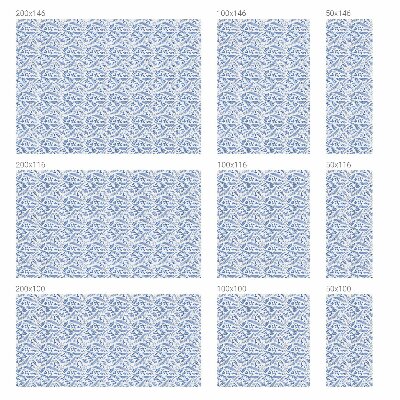 Dekorativní mléčná fólie na sklo Listy kapradí