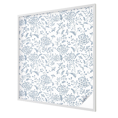 Samolepicí protisluneční fólie na okna Rostlinný motiv