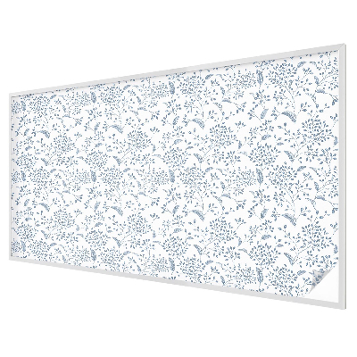 Samolepicí protisluneční fólie na okna Rostlinný motiv