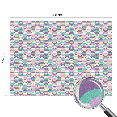 Samolepicí fólie na okna vitráž Barevné vzory