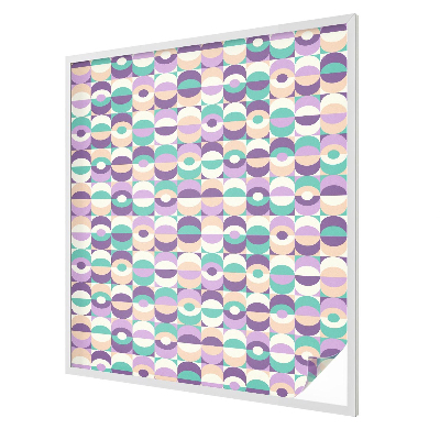 Samolepicí fólie na okna vitráž Barevné vzory