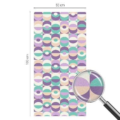 Samolepicí fólie na okna vitráž Barevné vzory