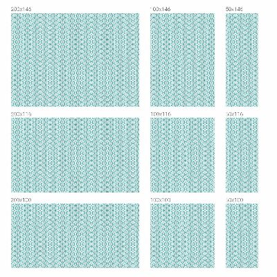 Zatmavovací fólie na okna Oválná symetrie