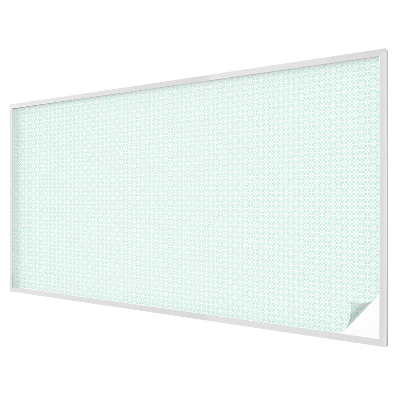 Samolepicí fólie na okna vitráž Květinová symetrie