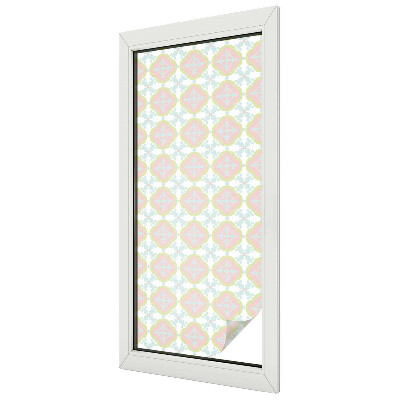 Zatmavovací fólie na okna Pastelový ornament