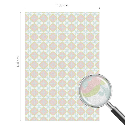 Zatmavovací fólie na okna Pastelový ornament