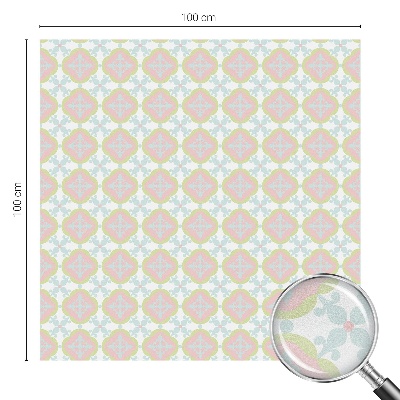 Zatmavovací fólie na okna Pastelový ornament