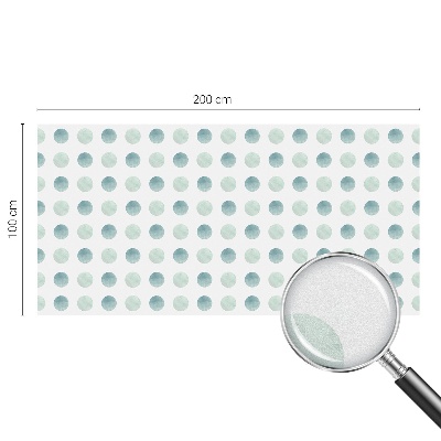 Samolepicí protisluneční fólie na okna Jemné kruhy