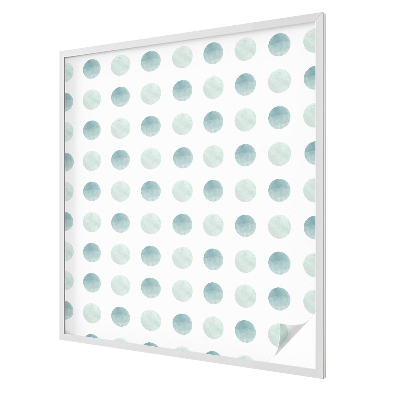 Samolepicí protisluneční fólie na okna Jemné kruhy