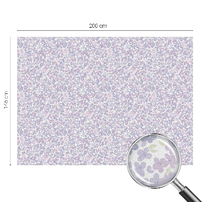 Samolepicí fólie na okna vitráž Květinová lehkost