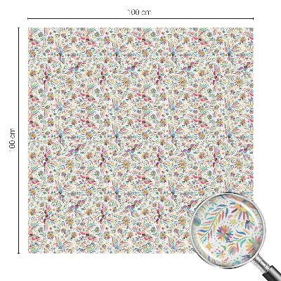 Zatmavovací fólie na okna Barevná exotika