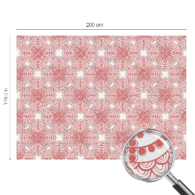 Dekorativní mléčná fólie na sklo Krajkové vzory