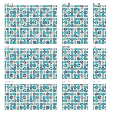 Samolepicí fólie na okna vitráž Geometrické kruhy