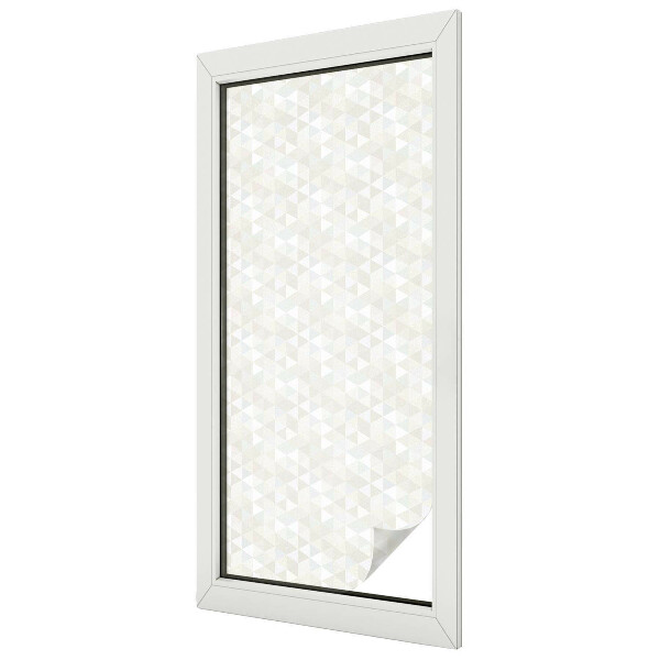 Samolepicí protisluneční fólie na okna Geometrické vzory