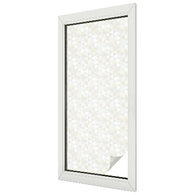 Samolepicí protisluneční fólie na okna Geometrické vzory