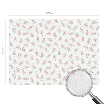 Samolepicí protisluneční fólie na okna Romantické růže