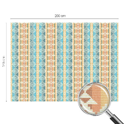 Dekorativní mléčná fólie na sklo Geometrické motivy