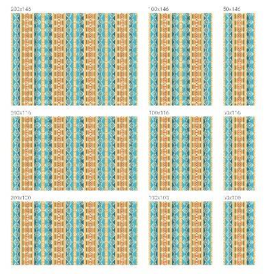 Dekorativní mléčná fólie na sklo Geometrické motivy