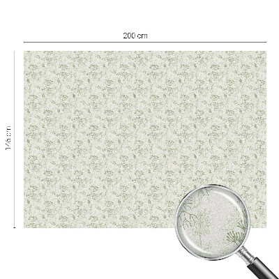 Samolepicí fólie na okna vitráž Botanický vzor