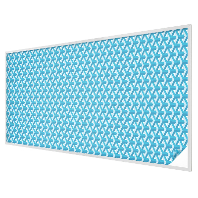 Dekorativní mléčná fólie na sklo Geometrické kostky