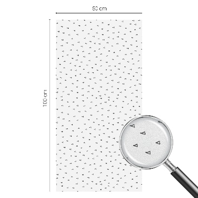Zatmavovací fólie na okna Geometrické trojúhelníky