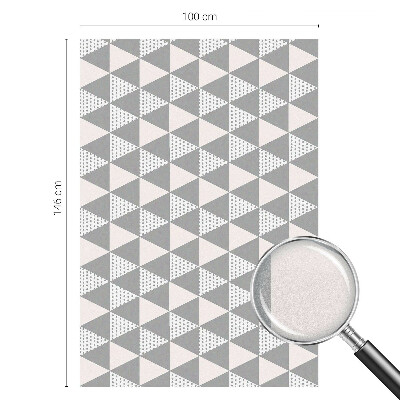 Samolepicí protisluneční fólie na okna Moderní geometrie