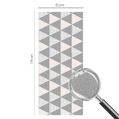 Samolepicí protisluneční fólie na okna Moderní geometrie