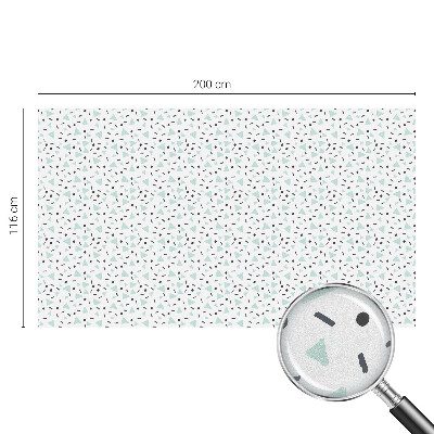 Samolepicí fólie na okna vitráž Geometrické obrazce