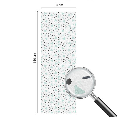 Samolepicí fólie na okna vitráž Geometrické obrazce