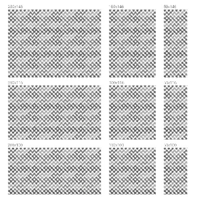 Samolepicí fólie na okna vitráž Geometrie vln