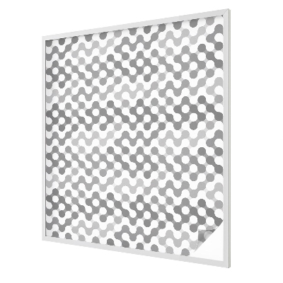 Samolepicí fólie na okna vitráž Geometrie vln